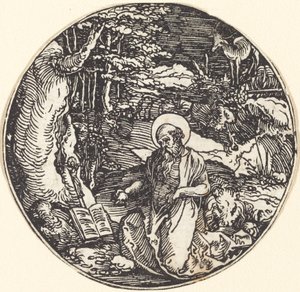 Saint Jérôme en Pénitence - Hans Springinklee