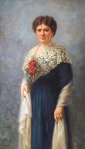 Portrait de dame - Hans Stalzer