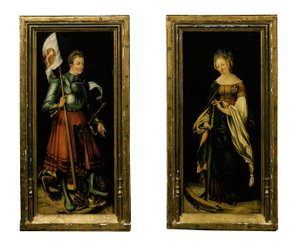 Saint Georges et Sainte Catherine - Hans Suess Kulmbach