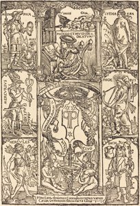 Celtes entourés de dieux grecs et romains - Hans Süss von Kulmbach