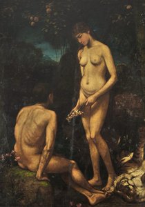 Adam et Ève - Hans Thoma