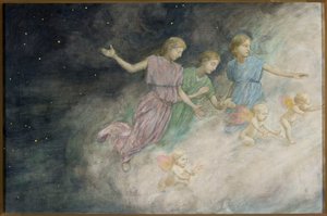 Anges - Annonciation - Hans Thoma
