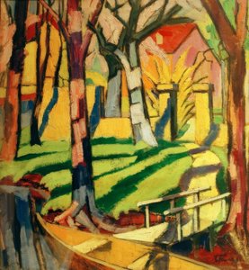 Maison sur le canal - Hans Thuar