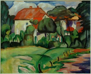 Maison dans le jardin