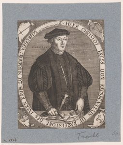 Portrait de Christoph II Kreß von Kressenstein - Hans Troschel