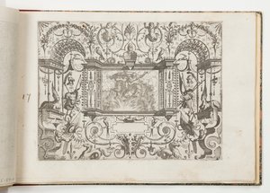 Planche 17, de Grotteßco in diverßche manieren (Divers Grotesques) - Hans Vredeman de Vries