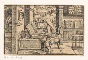 Cicéron dans son étude - Hans Weiditz (II) (attributed to)