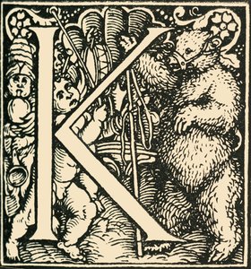 K - Un alphabet par Hans Weiditz - Hans Weiditz