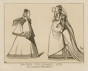 Femmes italiennes, 1572 - Hans Weigel