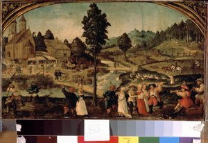 Fête de village - Hans Wertinger