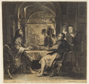Repas à Emmaüs - Hans Witdoeck