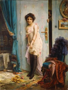 Après le bain - Hans Zatzka