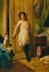 Un admirateur ardent - Hans Zatzka