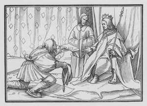 Hiram Envoie Féliciter Salomon, 1 Rois V, 1 - Hans after Holbein the Younger