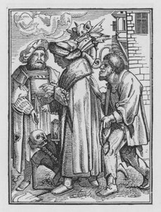 La Danse Macabre de Holbein : Le Magistrat - Hans after Holbein the Younger