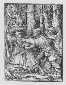 La Danse de la Mort : Le Voleur - Hans after Holbein the Younger