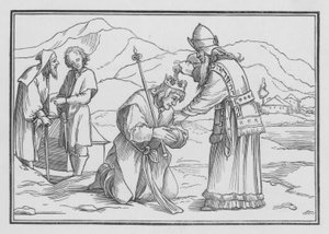 Samuel Oint Saül, 1 Samuel X, 1 - Hans after Holbein the Younger