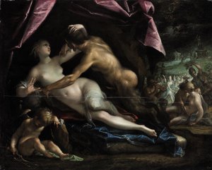 Pan et Séléné - Hans von Aachen