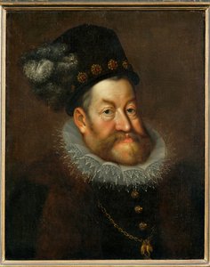 Rodolphe II Empereur ... (peinture sur toile) - Hans von Aachen