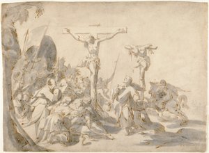 La crucifixion - Hans von Aachen