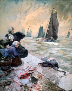 Les femmes de pêcheurs, 1896 - Hans von Bartels