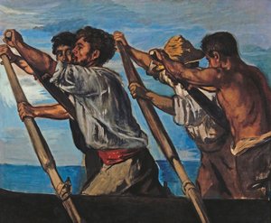 Les Rameurs, 1873