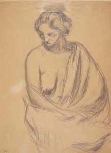 Modèle féminin assis