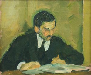 Le peintre Ernst Goldschmidt - Harald Giersing