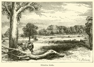 Les Rochers de Gibraltar - Harden Sidney (after) Melville