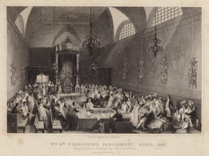 Le roi Guillaume IV prorogeant le parlement, avril 1831 - Harden Sidney Melville