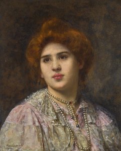 Portrait de la chanteuse d