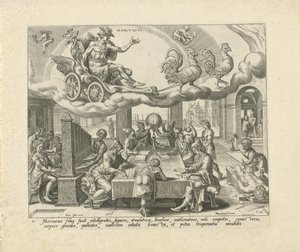 La planète Mercure et ses enfants - Harmen Jansz Muller