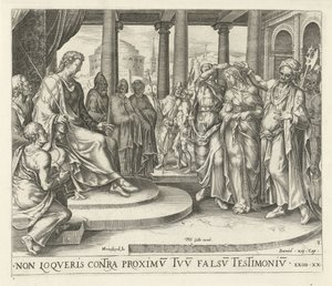 Suzanne accusée par les anciens - Harmen Jansz Muller