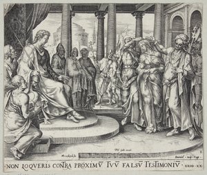 Suzanne accusée par les anciens - Harmen Jansz. Muller