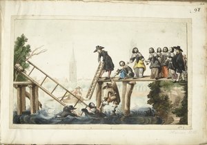 Le pont cassé - Harmen ter Borch