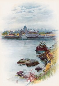 Vue de la Chambre du Parlement, Victoria, Colombie-Britannique - Harold Copping