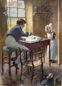 Dick Swiveller rencontre la Marquise - Harold Copping