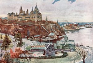 Parlement, Ottawa - Harold Copping
