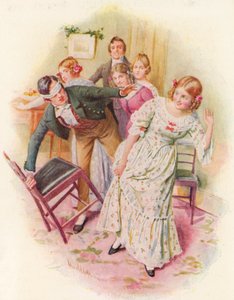Illustration pour Un Chant de Noël de Charles Dickens - Harold Copping
