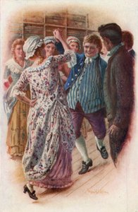 Illustration pour Un chant de Noël de Charles Dickens - Harold Copping