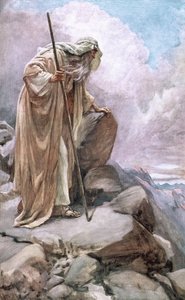 Moïse sur Pisgah - Harold Copping