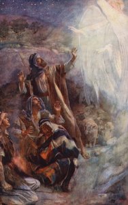 Nouveau Testament : Les bergers de Bethléem - Harold Copping