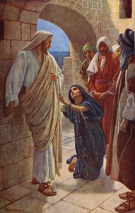 Nouveau Testament : La femme de Canaan - Harold Copping