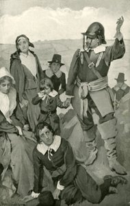 Pèlerins gravissant la colline de la difficulté - Harold Copping