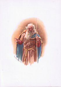 Polonius, illustration de Hamlet