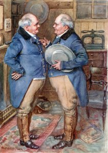 Les frères Cheeryble - Harold Copping