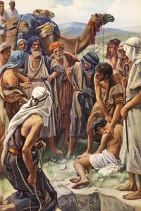 La vente de Joseph - Harold Copping