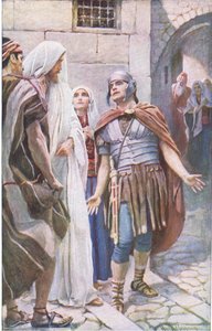 Le centurion, illustration de Harold Copping Pictures: The Crown Series, vers 1920 - Harold Copping