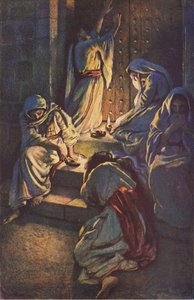 Les vierges folles, illustration de Harold Copping Pictures: The Crown Series, vers 1920