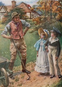 Le couple en fuite - Harold Copping